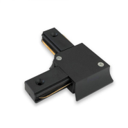 Конектор кутовий FERON, LD1001, для шинопроводу однофазного, чорний, 5827