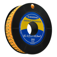 Кабельный маркер АСКО-УКРЕМ ЕС-3 5,2-10 кв.мм символ "0", A0150080015