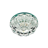 Светильник точечный Feron JD180, G9, 35W, прозрачный, основа прозрачная