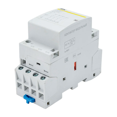 Контактор модульный КМ20-40М, AC, IEK