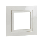 Рамка 1-місна слонова кістка Schneider Electric Uniсa BASIC, MGU2.002.25