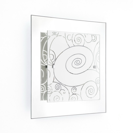 Светильник настенно-потолочный ДеКоРа, Калейдоскоп, Е27, 2х60W, 400х400 мм, 46911 - 1