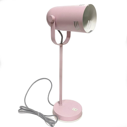 Настольная лампа Laguna Lighting E27 40W розовая - 1
