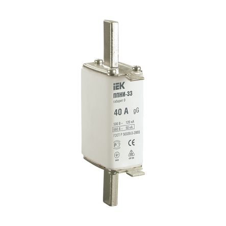 Предохранитель IEK ППНИ-33 0 40А, DPP20-040 - 1