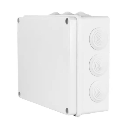 Коробка розподільна PAWBOL S-BOX 506, 240х190х90, IP55, 12 сальників, сіра - 1