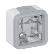 Коробка 1-постовая Legrand Plexo, 069651, серый