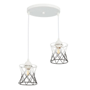 Люстра подвес VALESO V 6167-2 WH, белый