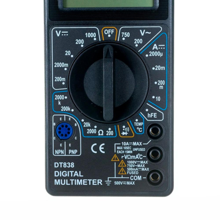 Мультиметр цифровой DT838