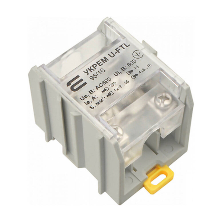 Клемма магистральная АСКО U-FTL 95/16, с защитной крышкой, А0130010123