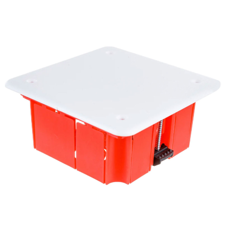 Коробка IEK КМ41022 монтажна установочна для порожніх стін d92х92х45мм, UKG11-092-092-045-P - 1