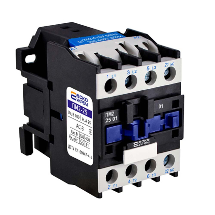 Магнитный пускатель АСКО-УКРЕМ ПМ 2-25-01/380В (LC1-D2501), A0040010078 - 1