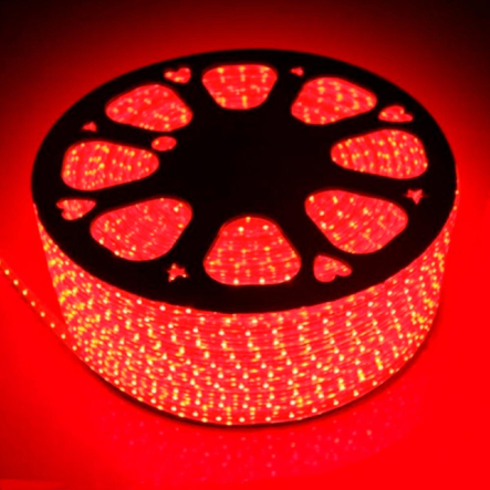 Лента LED G-tech 220V 2835-120 8W IP 68, красный - 1