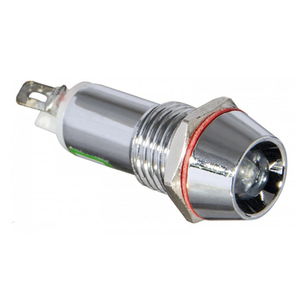Сигнальна арматура АСКО-УКРЕМ AD22C-10 24V AC/DC, біла, A0140030117 - 1