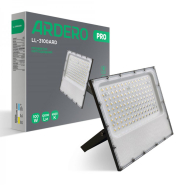 Прожектор LED ARDERO LL-3100ARD PRO, 100W, 6500K, IP65, (250х215х30мм), серый