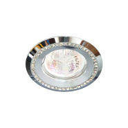 Светильник точечный Feron DL103-C, MR-16, G5.3, 50W, прозрачный хром, 4402