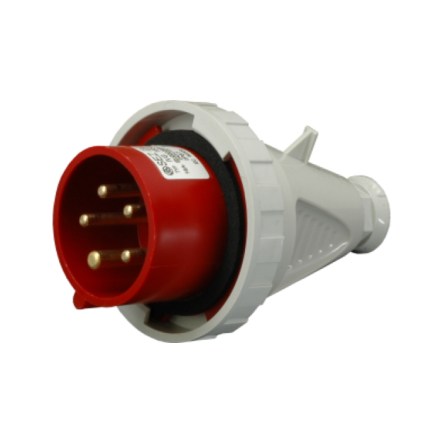 Вилка силовая SEZ IVG 1653, IP 67, 16A, 400V, 5n, - 1