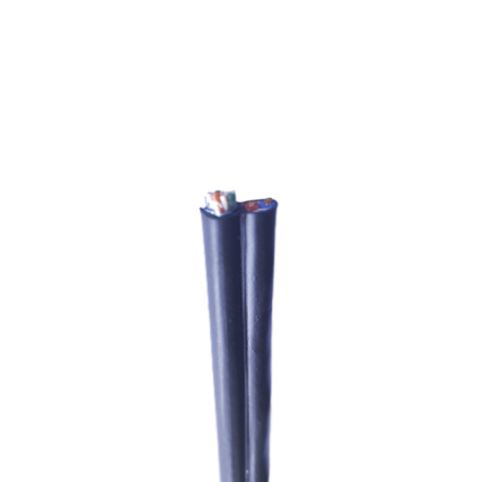 ITK кабель комбінований F / UTP, кат.5e 4х2х0, 51мм solid, каб. живлення 2х0, 75мм, LDPE, 305м, чорний - 1