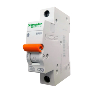 Автоматический выключатель Schneider Electric ВА 63 1P 50А, 11208