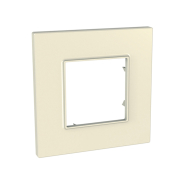 Рамка 1-місна, камінь, Schneider Electric Uniсa QUADRO, MGU2.702.16