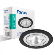 Светильник точечный Feron DL6110, MR-16, черный, 6345