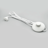 Провод SKARLAT PRH-003-1, 2х0,5 см, с кнопкой, белый