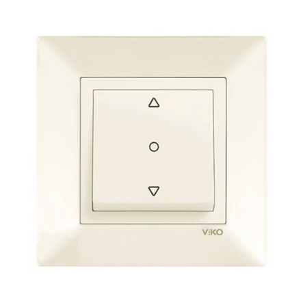 Кнопка управления жалюзи VIKO Meridian, 90970272, крем - 1