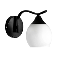 Світильник настінний, Бра, HOROZ Electric Sv1722, Е27, 40Вт, чорний, 13-022-001