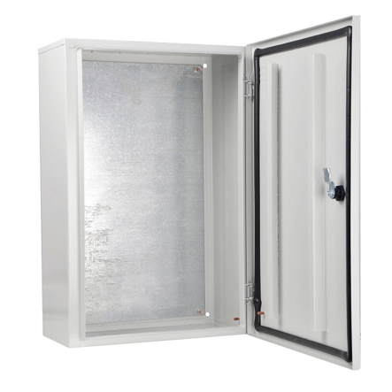 Щит металлический с монтажной панелью АСКО-Укрем, 60x40x25 P54, серия UBox Light, A0260020090