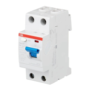 Пристрій захисного відключення, ПЗВ, ABB F202, AC,16A, 10 mA, 2CSF202001R0160