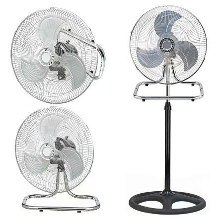 Підлоговий вентилятор трансформер Rainberg RB-1801, AC 230 В, 3 в1, 60 Вт, 234572460 - 1