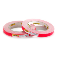 Скотч двосторонній на спіненій основі UNIFIX PN-1205W, 12х5мм, білий