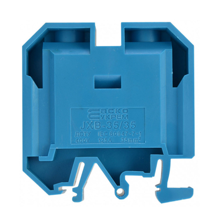 Клемники винтовые JXB-35х35 синий, АСКО-УКРЕМ, A0130010027 - 1