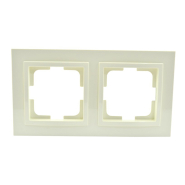 Рамка 2-а, Mono Electric, DESPINA, крем, 102-170000-161