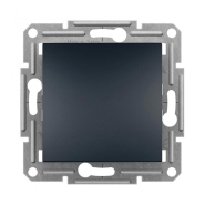 Вимикач одноклавішний, перехресний, Schneider Electric ASFORA, антрацит, EPH0500171