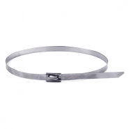 Хомут із нержавіючої сталі ДКС AISI 304, 4,6х150 мм, 27403