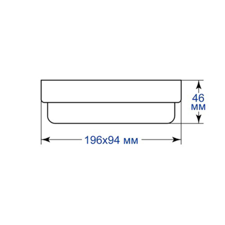 Светодиодный светильник Feron AL3005-O, 12W, 4000K, 1080Lm, IP65, 7340