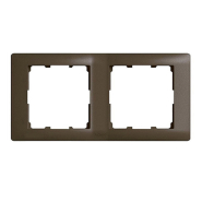 Рамка 2 поста Legrand Galea Life, 771202, темная бронза