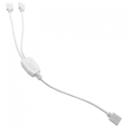 Разветвитель для LED RGB Lemanso 4pin, провод 15см+15см / LMA9415