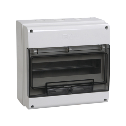 Корпус пластиковий IEK КМПн-12 IP66 навісний 12 модулів, MKP73-N-12-66 - 1