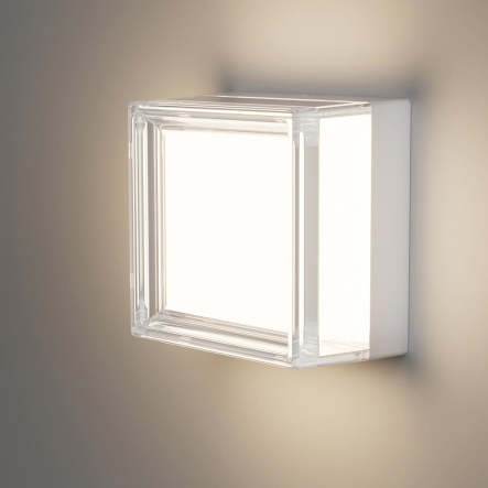 Светильник LED VIDEX BHD02, 9W, 2800-4000-6000K, белый квадрат, 130x130x78 мм, VL-BHD02-09CWW