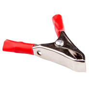 Зажим электрический ЗКС-50 (50мм) красный, TAKEL