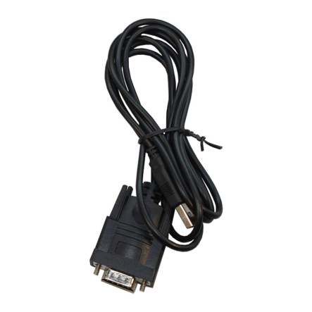 Перехідник Cablexpert UAS-DB9M-01 USB А-тато/DB9M (serial port), USB 2.0, 1,5 м - 1