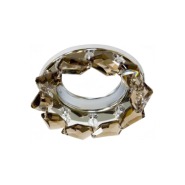 Светильник точечный Feron CD4127, MR16, GU5.3, 12/220 В, 50 Вт, прозрачный/хром