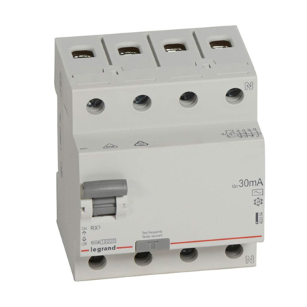 Устройство защитного отключения (УЗО) LEGRAND LR, 4P, 40 A 30 mA, 602147 - 1