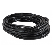 Спіральна обв'язка для кабелю АСКО-УКРЕМ SWB-06 (10м) чорна, A0150070010