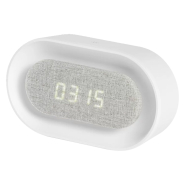 Ночник-годинник LEDVANCE LINEAR LED CLOCK DIM USB, 3,4 Вт, білий, 4058075747906