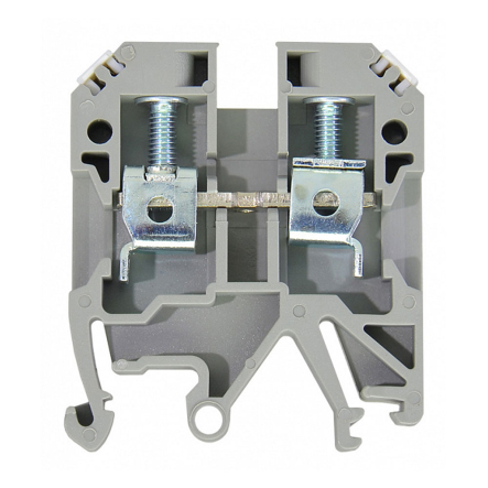 Клеммник винтовой JXB-6х35 серый, АСКО-УКРЕМ, A0130010003