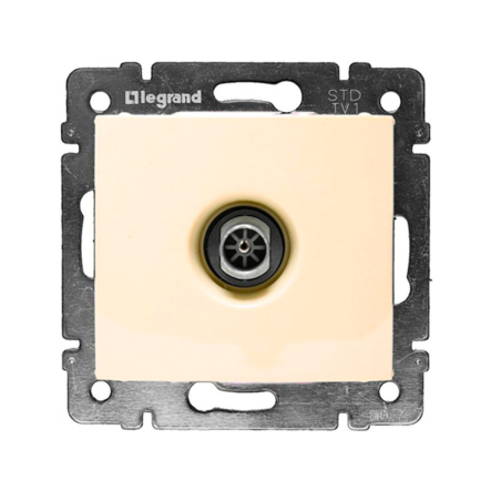 Розетка телевизионная концевая LEGRAND Valena, 774330, слоновая кость - 1