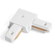 Конектор кутовий FERON, LD1101, для шинопроводу однофазного, білий, 6587