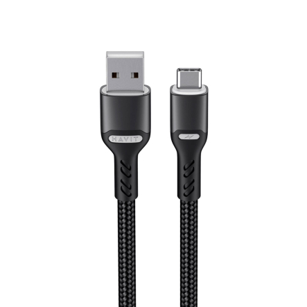 Кабель USB Type-C HAVIT HV-CB6217, 3A, 1м - 2